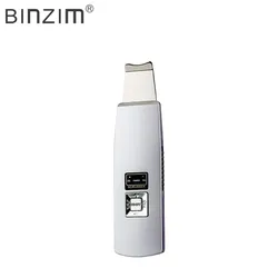 battery operated ultrasonic ion skin scrubber portable ultrasonic facial skin scrubber