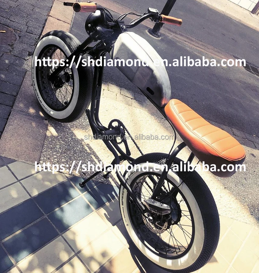 
250w fat ratrod 20INx4 electric bicycle/500w scrambler flattracker/750w e bike caferacer 1000w Velo assistance electriquepedelec 