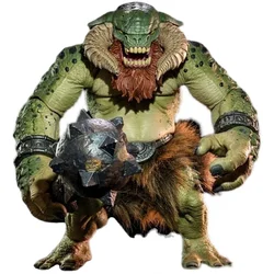 Game oracle war monster with hammer resin sculpture toy collection decorative ornaments resin crafts