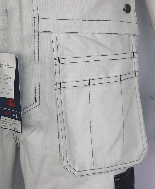 painters plus  white bib pant brace trouser work bib pant work brace pants for men