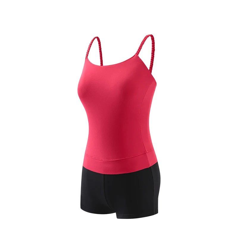 Twist Sling Flat Back Ladies Adult Ballet Tights Twist Strap Adult Ballet Leotard Professional Dance Nylon Training Cotton