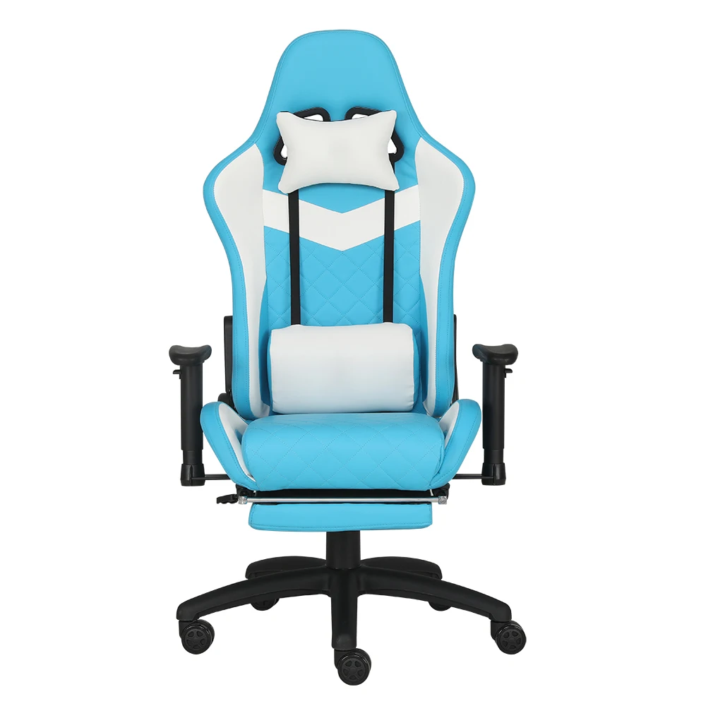 
Racing Gaming Chair PU Leather Ergonomic Design Racing Chair High Back Computer Chair 