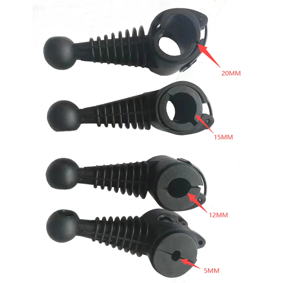 Universal mobile phone shaft clamp holder for live tripod / bicycle handlebar / car headrest / golf glub