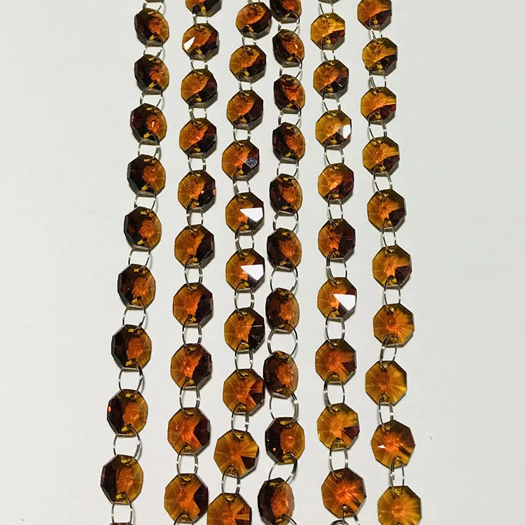 MH-DS0192 Glass Garland Hanging Wedding garland party decorations