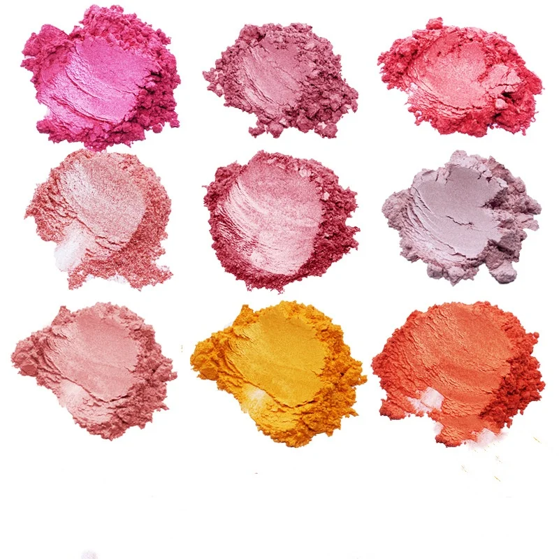 Manufacturers supply mica base pearlescent powder cosmetics car paint