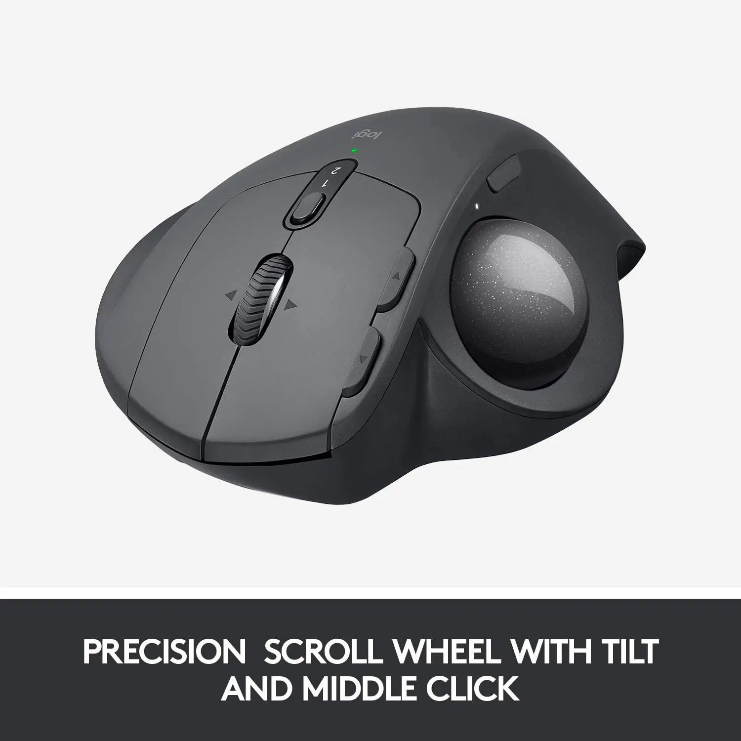 Logitech MX Ergo Wireless Trackball Mouse Adjustable Ergonomic Design Wireless Mouse