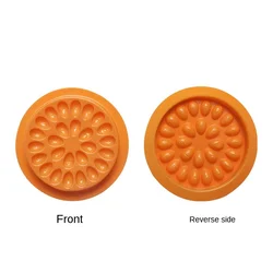 Round Plastic Disposable Eyelash Glue Holder Glue Tray with White Base Disposable Plastic PVC Color Makeup Palette OEM Tools