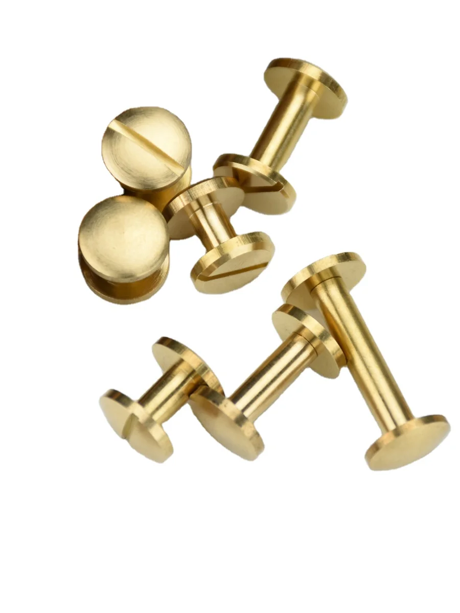 Bag Parts Leather Decoration Nails Studs Buckles Square Screw Rings Handbag Bottom Rivets Buckle bag bottom studs