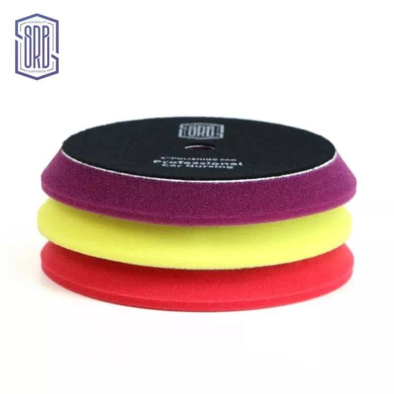 Best Selling DA Wool Buffing Pad Car Polisher Pad Cleaner Wool Cutting Pads 6 Inch