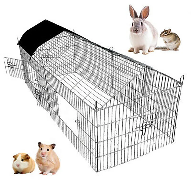 High Quality Hot Sale Farming Equipment Metal Wire Mesh Animal Cages Rabbit Hutch Chicken Cage With Best Price