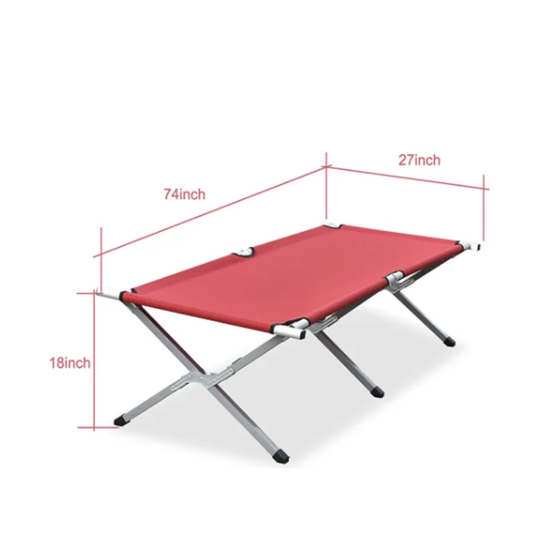 Amazon top-selling single size portable folding camping bed outdoor ultralight camping picnic BBQ military  feldbett tent cot