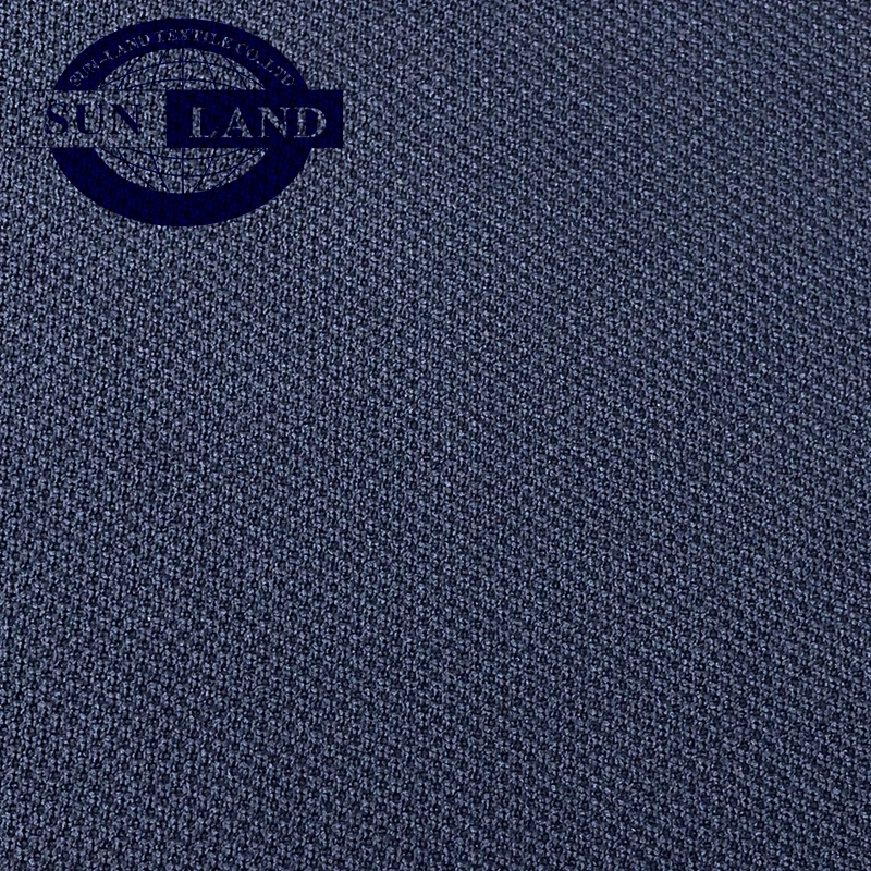 Polo shirt 100% Coolpass yarn wicking polyester double pique fabric