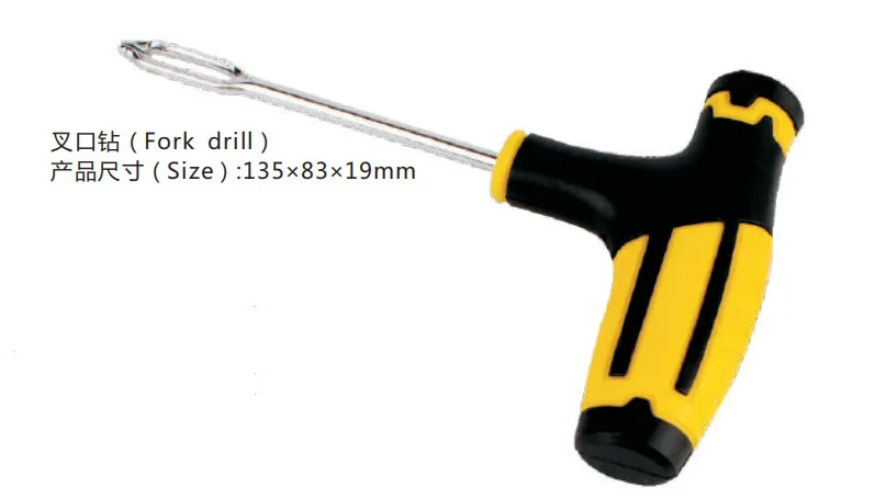 High Quality Car Bike Motorcycle Hand Dent Tyre Repair Tool set Car Bicycle Tubeless Puncture Plug Garag Car Tire Repair Kit