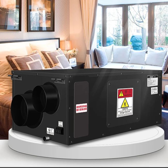 140 pints dehumidifying capacity ceiling mounted dehumidifier with ventilate function