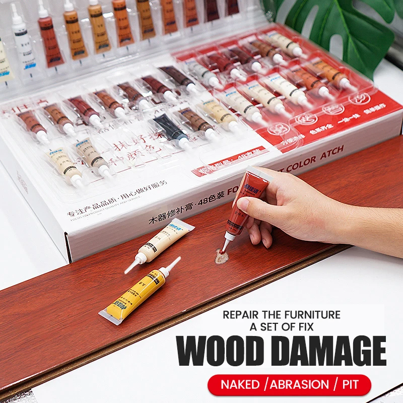 
Furniture repair paste, wood chip filling 