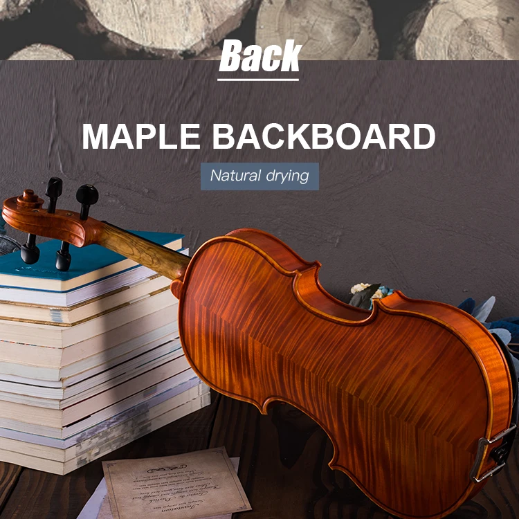 High quality durable professional basic violin fiddle 44