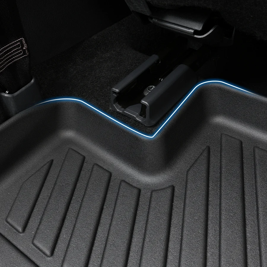 Waterproof custom 3d car mats 3 pieces tpe material car carpet floor mats for VOLVO S60