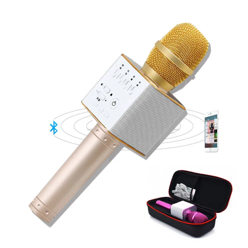 
New Product Factory Sale WS858 WS1816 Q7 Q9 Mini USB KTV Karaoke Microphone for Android 