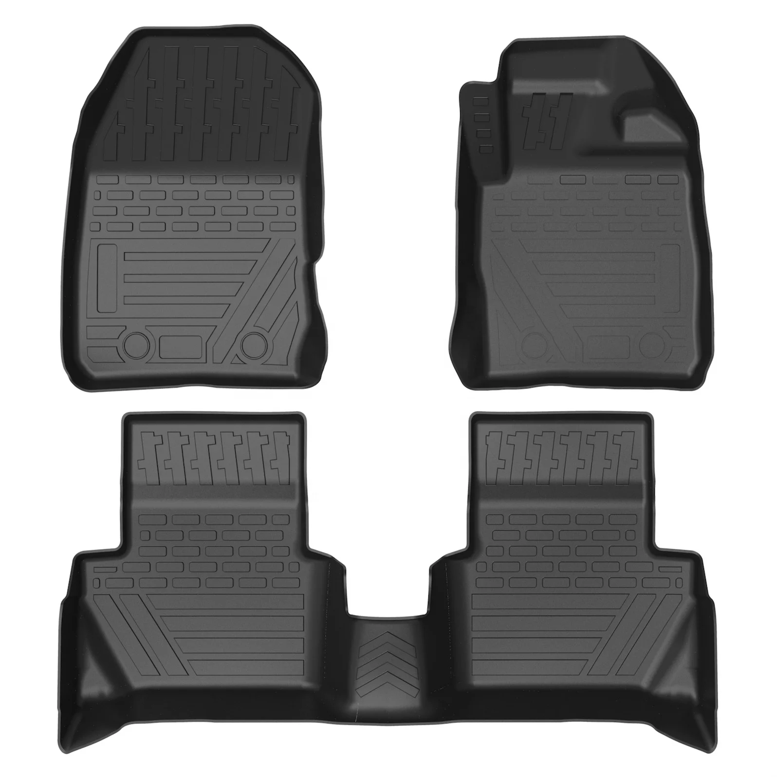 TPE Right hand drive RHD car accessories floor mat foot car mats carpets for Ford Ranger Scorpio Ecosport