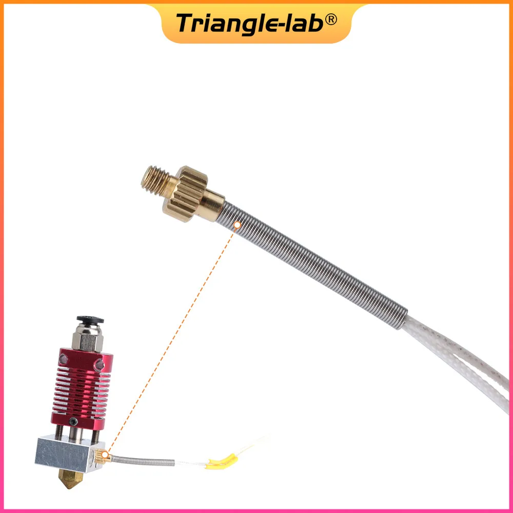 Trianglelab 104GT-2 104NT-4-R025H42G Thermistor M3/M4 280 Degrees Celsius 3D Printer Accessories Screw Temperature Sensor