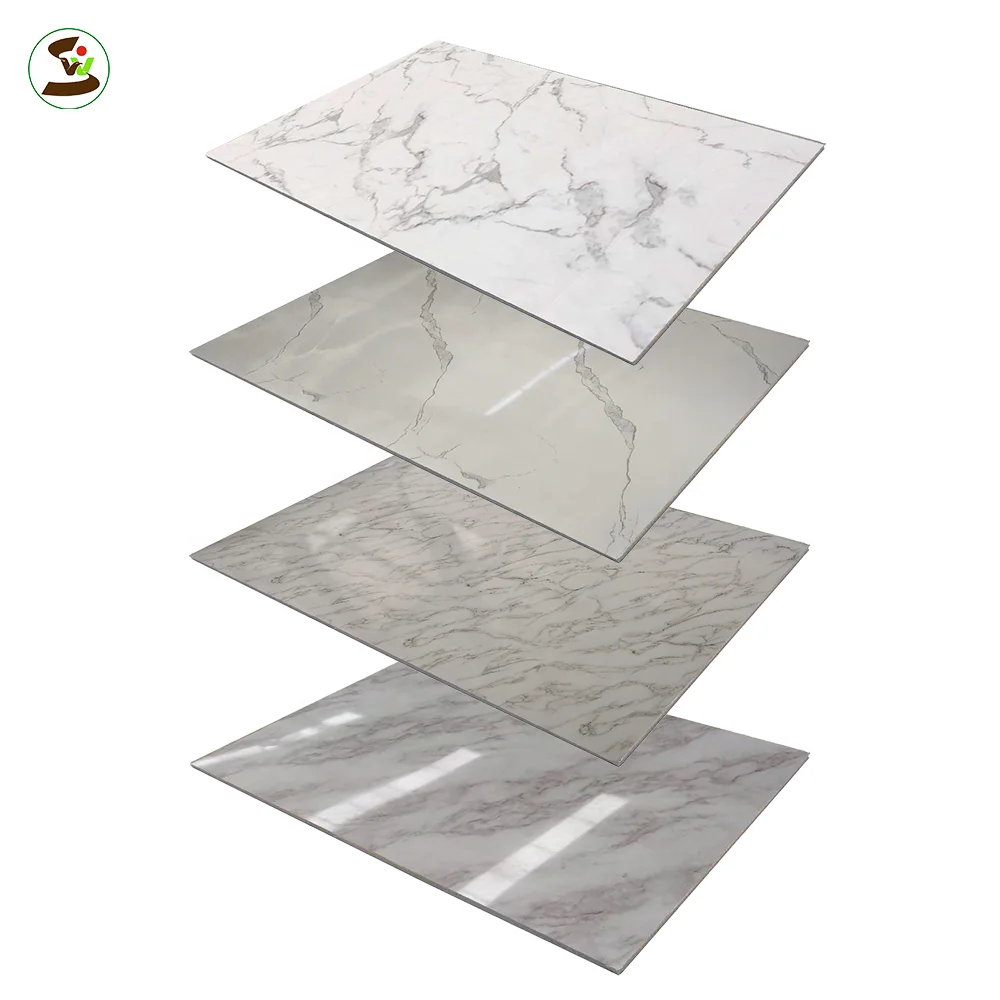 waterproof and high quality 1220*2440mm 3.0mm pvc marble sheet for decoration