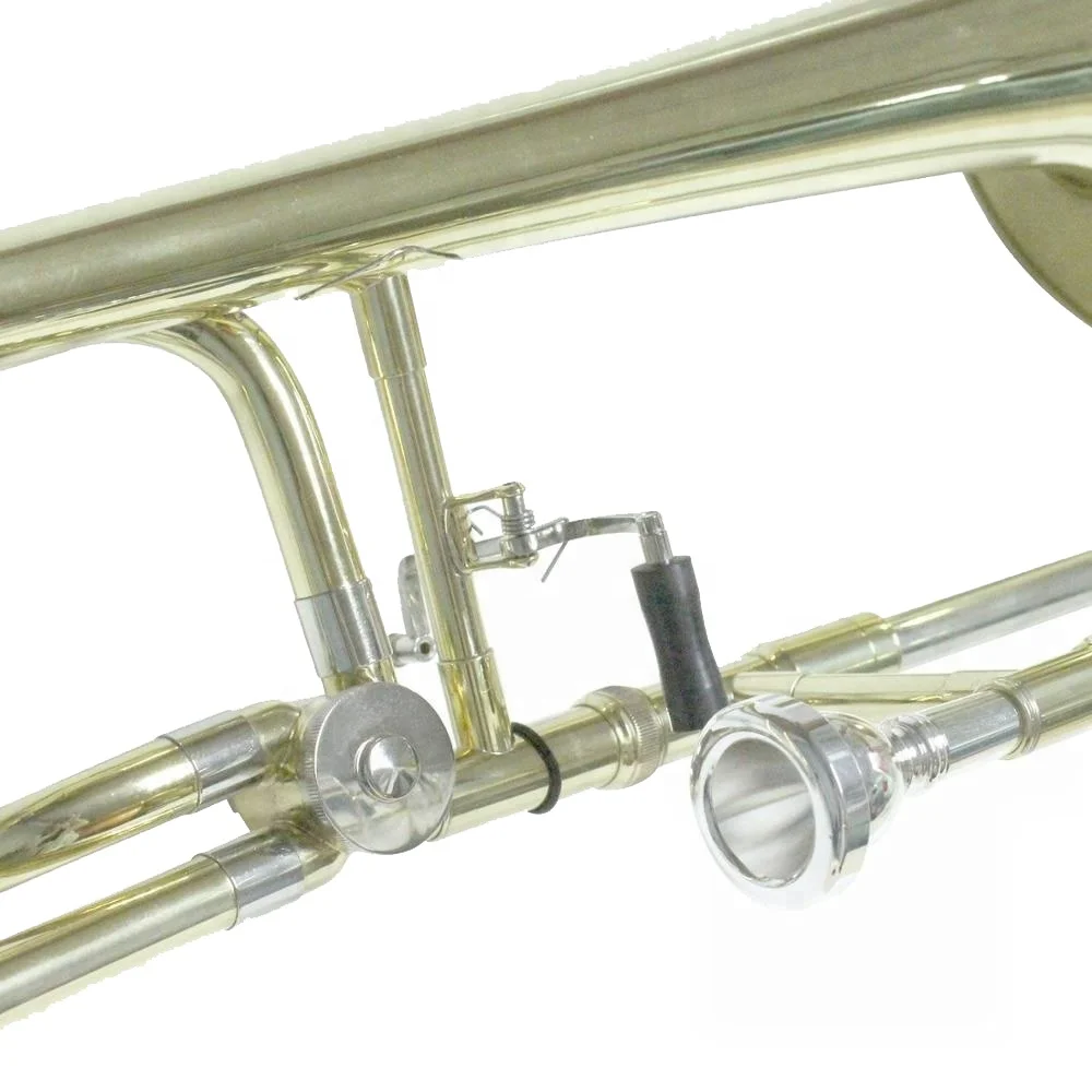 Accept OEM Cheap Bb/F Key Gold Tuning Slide Trombone JYTB506
