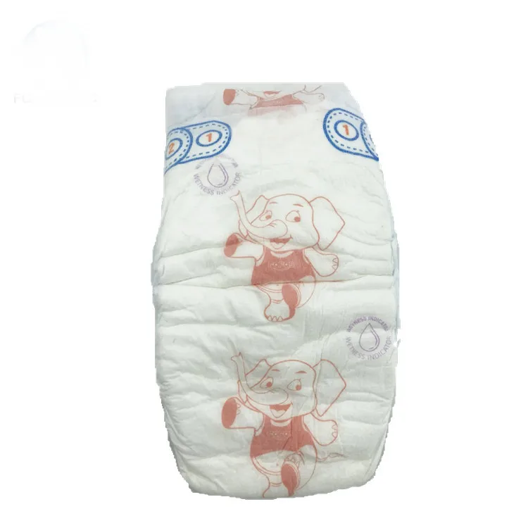 
2020 New fujian bbc inc 100% cotton Eco-Friendly happy fulte diaper China supplier soft and dry disposable baby diapers 