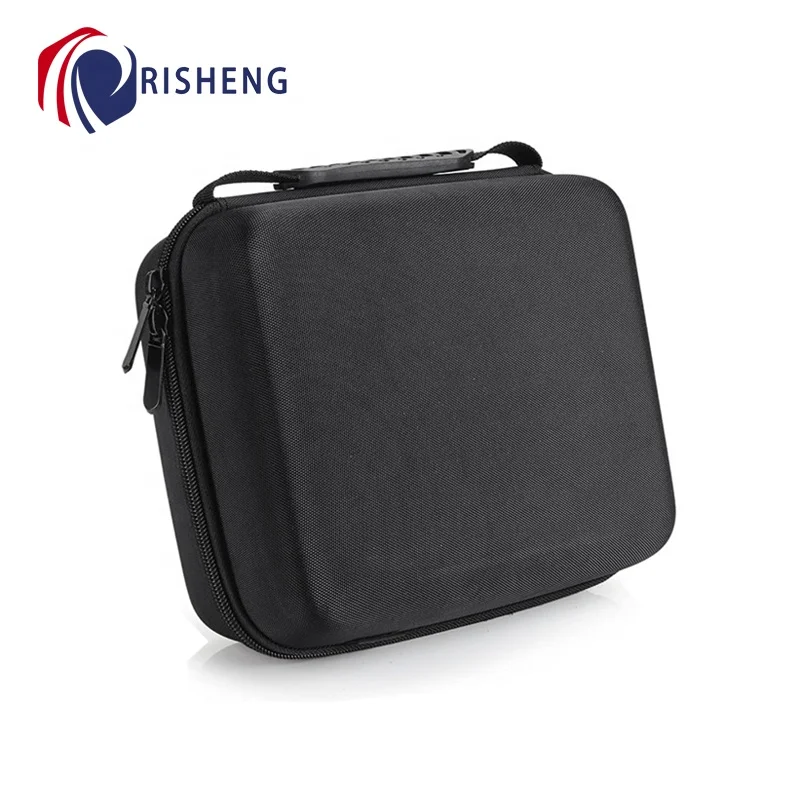 Custom Portable Protective Travel Shockproof Durable Hard Zipper Bag Carrying Tool EVA Case for Feelworld  Video Monitors