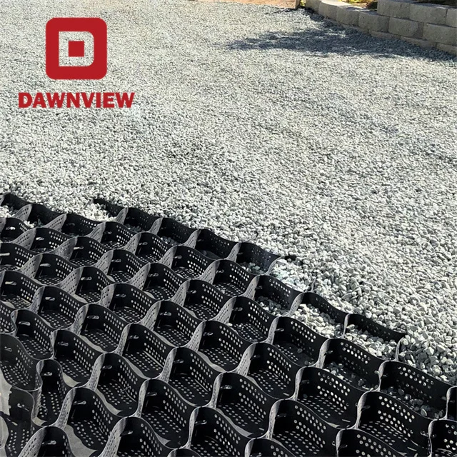 Dawnview Factory Price Gravel Honeycomb Geocell 3d Geocell Lattice for Channel Wall and Highway Construction