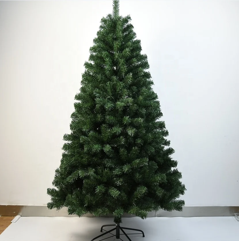 OurWarm Giant 7.5 Ft 2M Pvc Pe Pre Li Quick Set Collapsible t Artificial Christmas Trees Outdoor For New Year Home Party