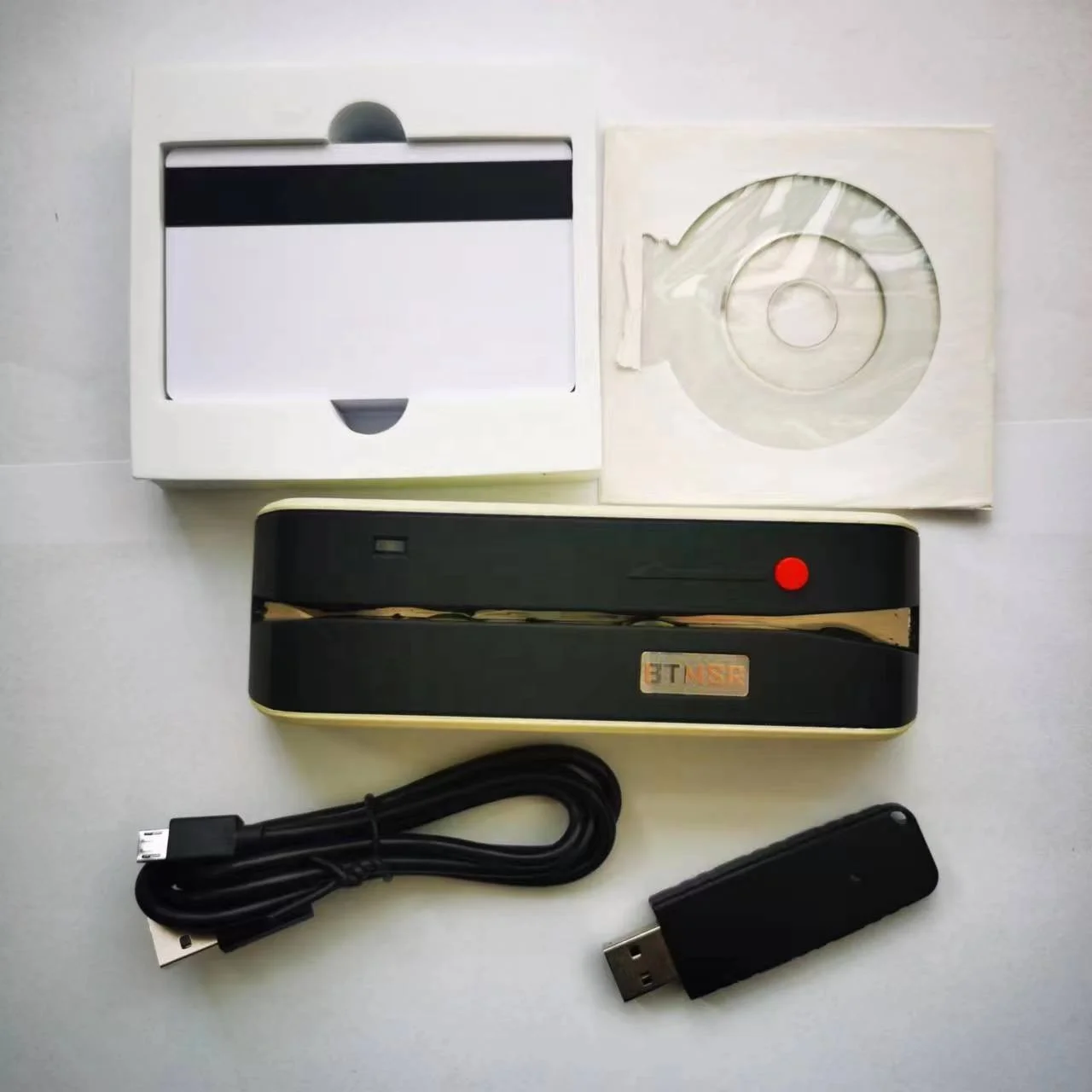 Customization BTMSR msrx6bt magstripe card reader writer encoder msrx6bt compatible with msr605x msrx6