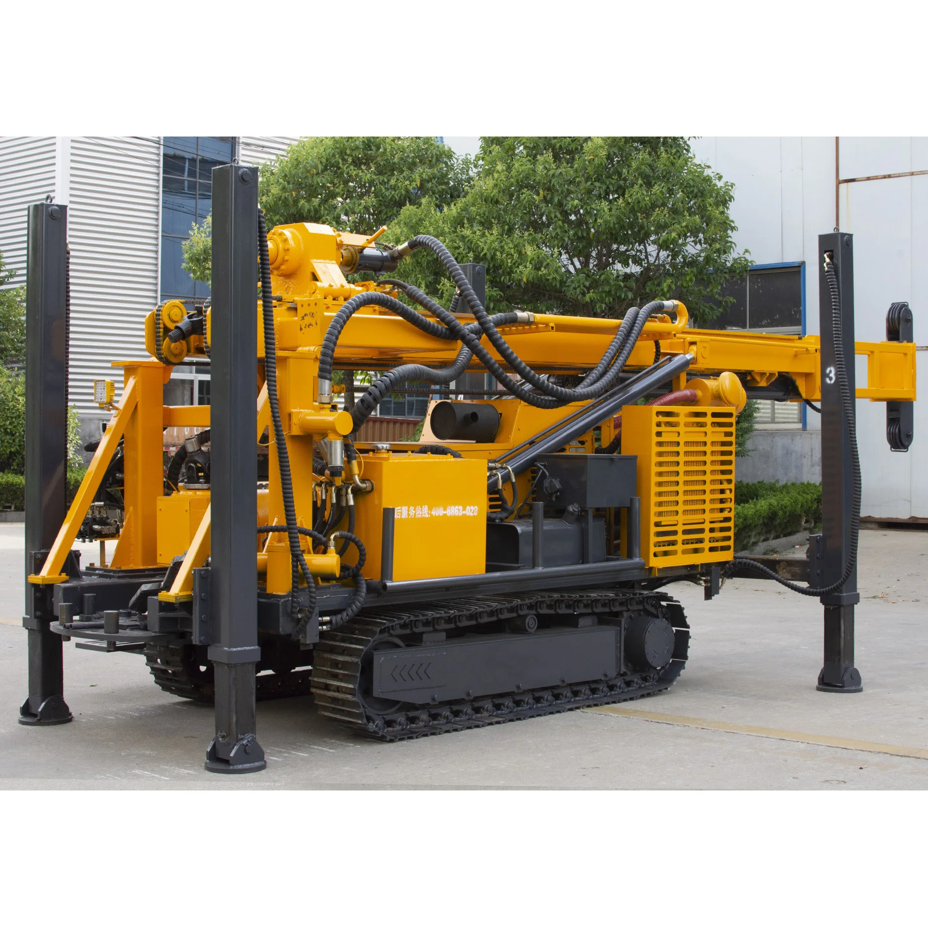 Multifunction portable mechanical underground core water well drilling rig machine prices