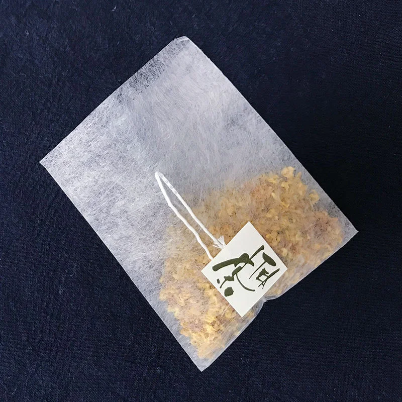 Food Grade Transparent Corn Fiber 100% Degradable Filter Tea Bag Empty Pyramid Tea Bags with Strings