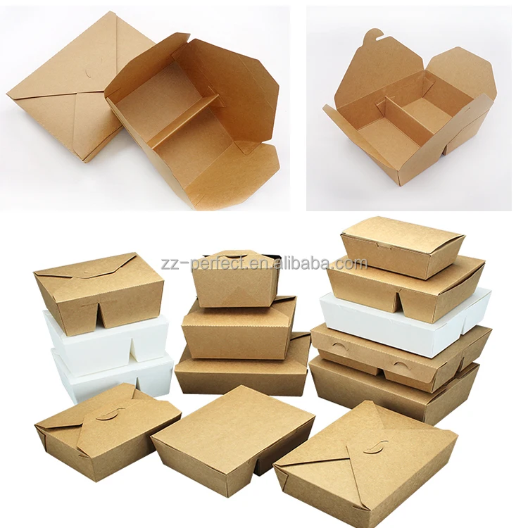 Factory price take away pack box paper food box making machine