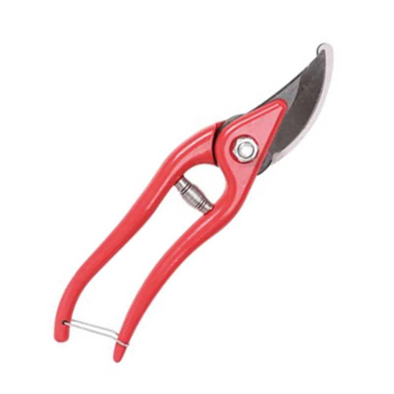Universal garden scissors rubber handle grip ratchet bypass secateurs pruning shears