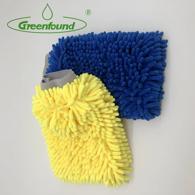 Lint-free Muti-purpose Microfiber Car Cleaning Mitt  Auto Washing  Gloves Mitts for  car