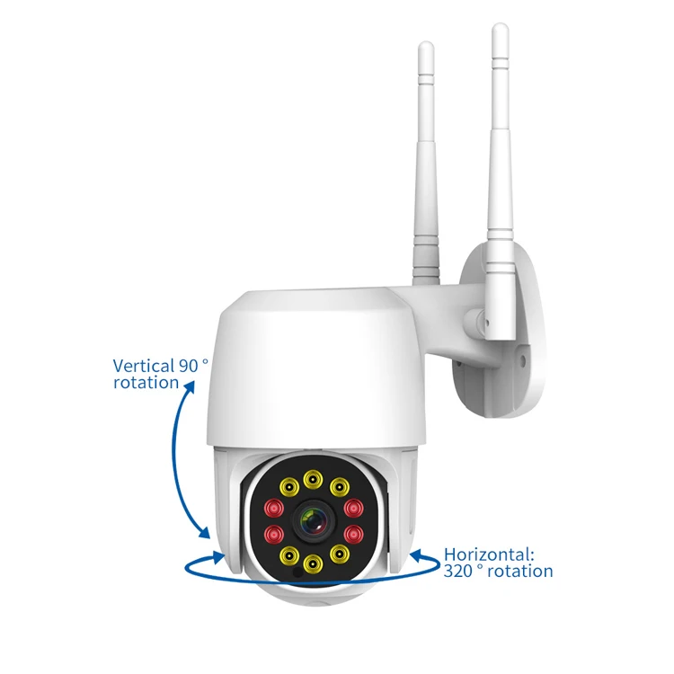 
Easy operation Weatherproof Two-way Audio Security Surveillance wireless CCTV Camera HD 2MP 1080P Motion Detection IP Camera 