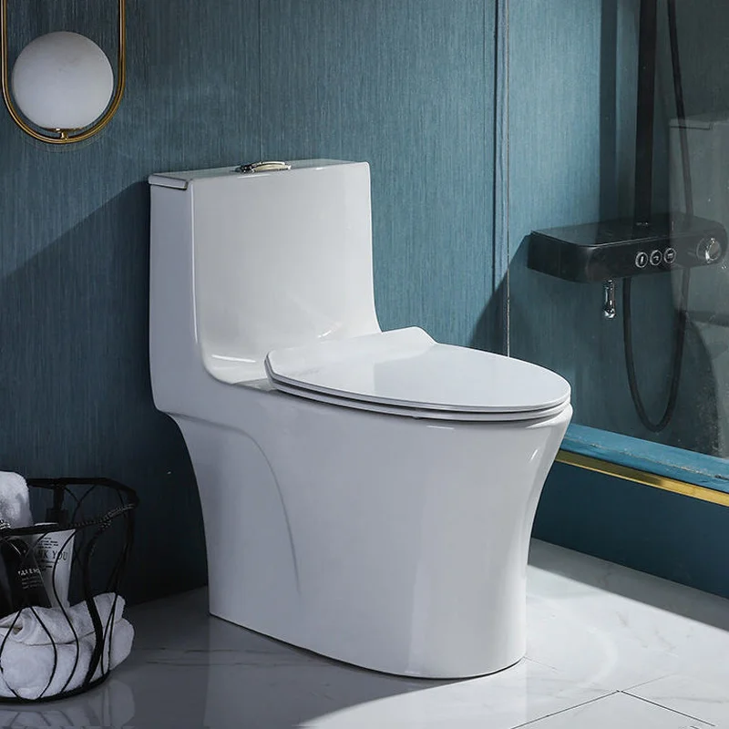 Cupc American Bathroom Water Closet Upc White Ceramic Elongated Porcelain Siphonic Flush One Piece Toilet