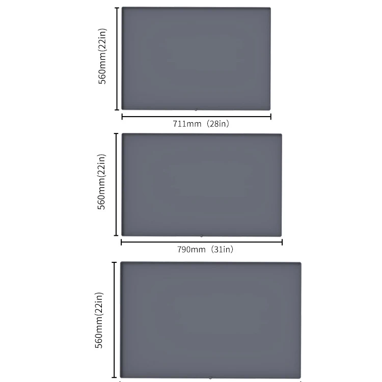 Silicone sink mat waterproof Ultra thick kitchen sink mat suitable for Kitchen bottom cabinets