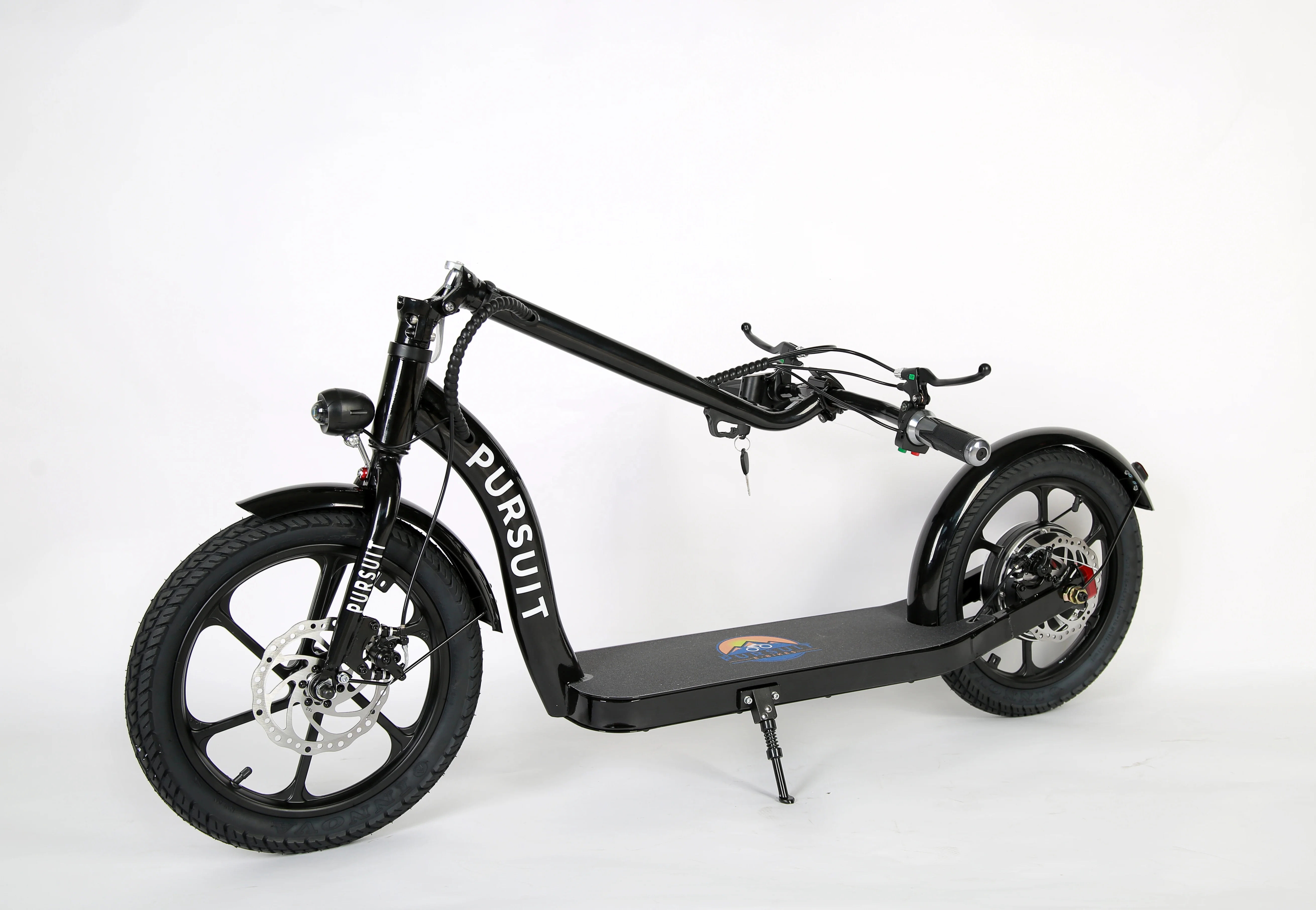 2023 Yiyken electric scooter adults 16 inch folding electro scooter 500w Steel frame Two Wheels off-road motorcycles