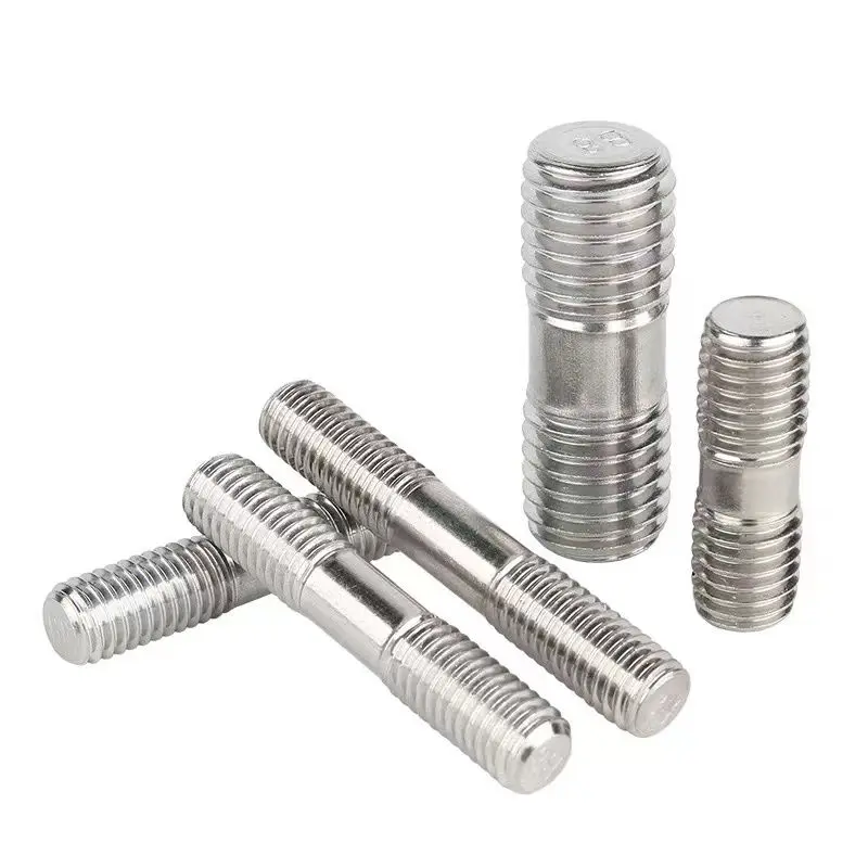 A2 M5 M6 M8 Double End Threaded Rod Bar Bolt Stud