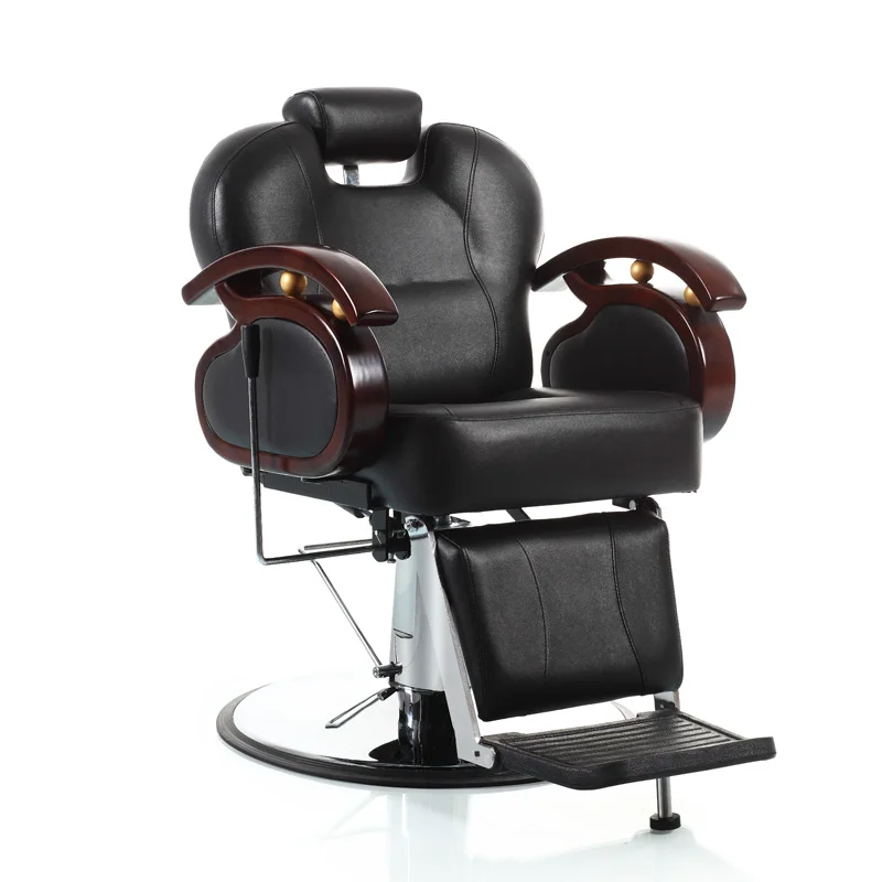 BEIMENG Sale Barber Chair Beauty Salon Hydraulic Black Leather Duty OEM Hair Heavy Packing Furniture