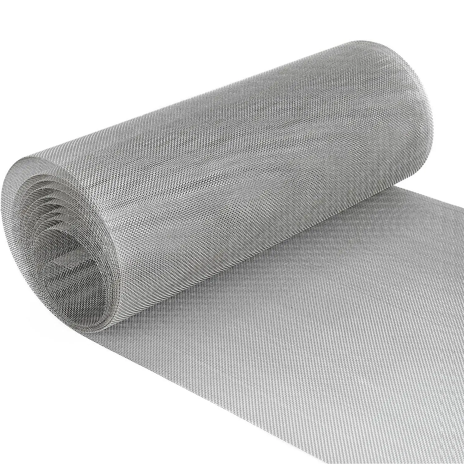 High Quality 500 Micron Metal 304 316 316l Stainless Steel Woven Steel Wire Mesh Roll Air Vent Filter Meshes