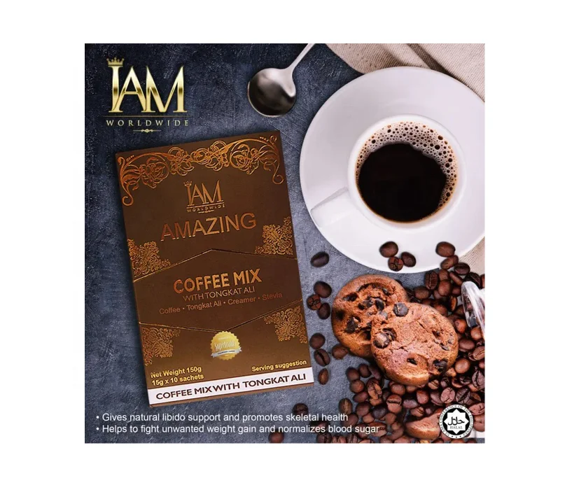 Private Label  Original Amazing coffee mix with tongkat ali forexport