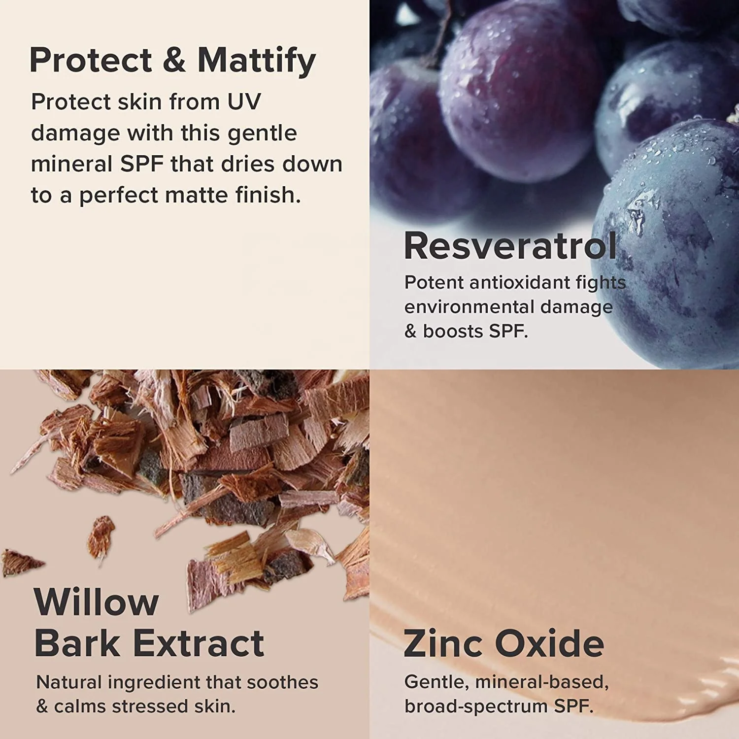 Waterproof Tinted Moisturizer Sunscreen Lotion for Face with SPF 30/50 Mineral Sunscreen with Zinc Oxide and Vitamin E