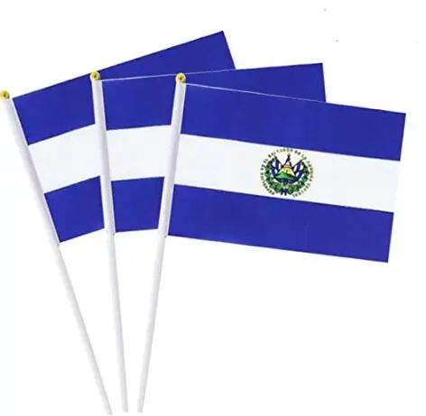 Палочки с флагом Сальвадора, быстрая доставка