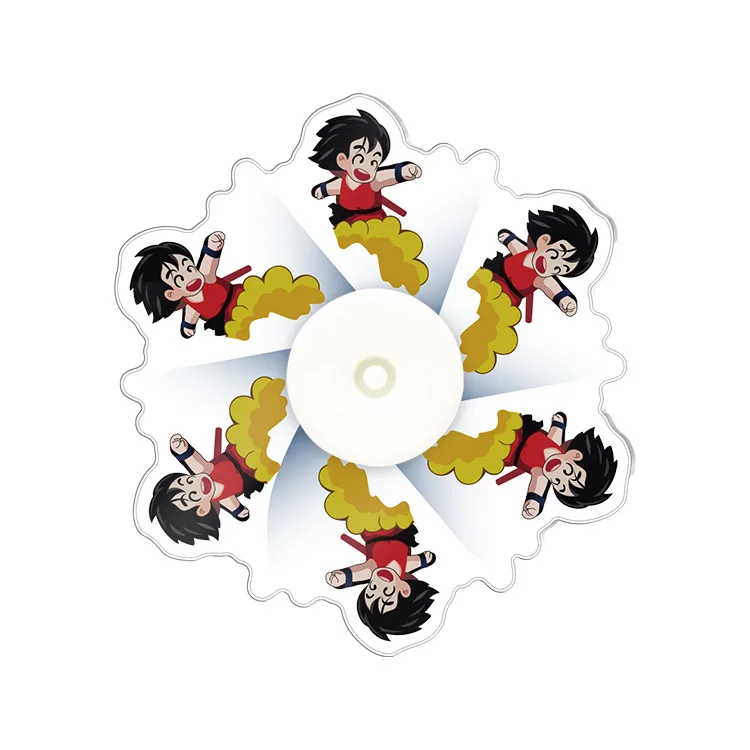 
2021 Running Fidget Hand Spinner Toy for Kids Fingertip Gyro Relief Stress Uzumaki Naruto 