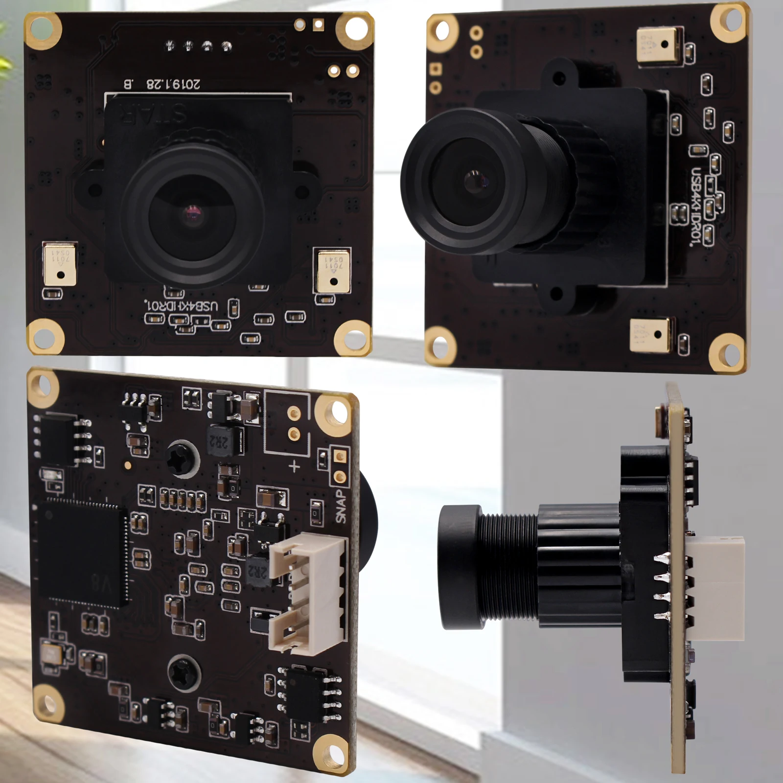 ELP 4K 30fps Camera Sony Sensor High Resolution Video Webcam CCTV Security Mini Board USB Camera Module For Windows Linux Mac