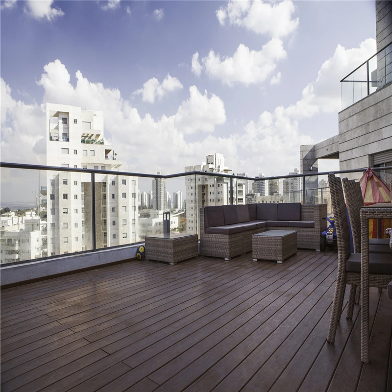 Co-extruded Plastic Wood Floor Outdoor Terrace Anti-corrosion Ecological Wood-plastic Board