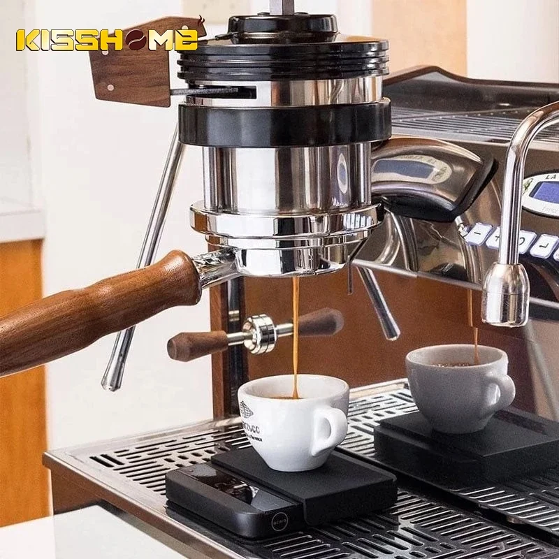 Espresso Machine Accessories Barista Tools For E61 Coffee Bottomless Portafilter 58mm